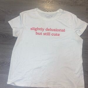 Wound Up White T-Shirt with Subtle Gray Logo